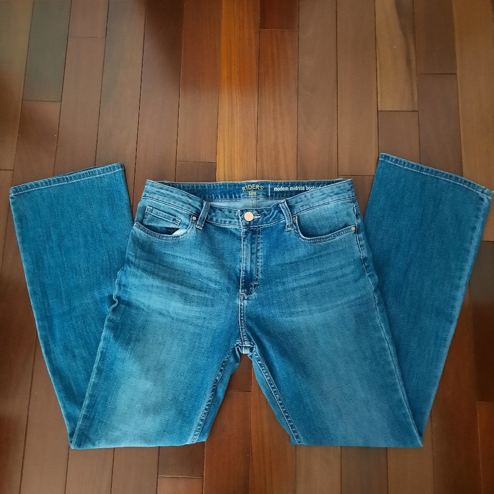 Riders by Lee Midrise Bootcut Denim Jeans